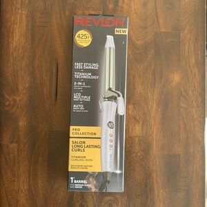 NEW Revlon Titanium Curling Iron